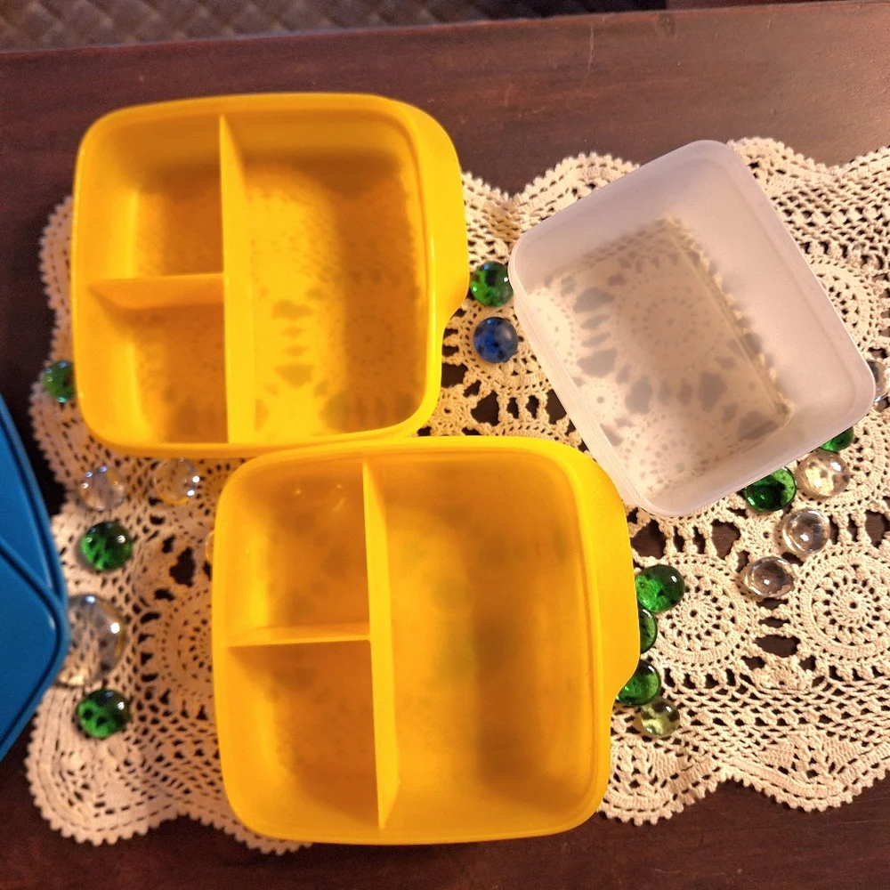 Tupperware Colorful Lunch & Snack Sets (3)